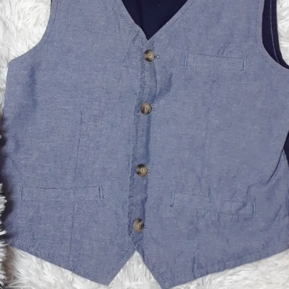 ☄The Children's Place Button Front Vest